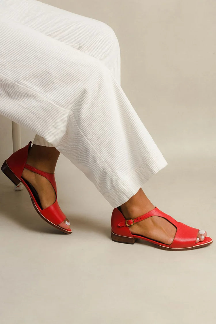 Herminia - Sandály Peep toe