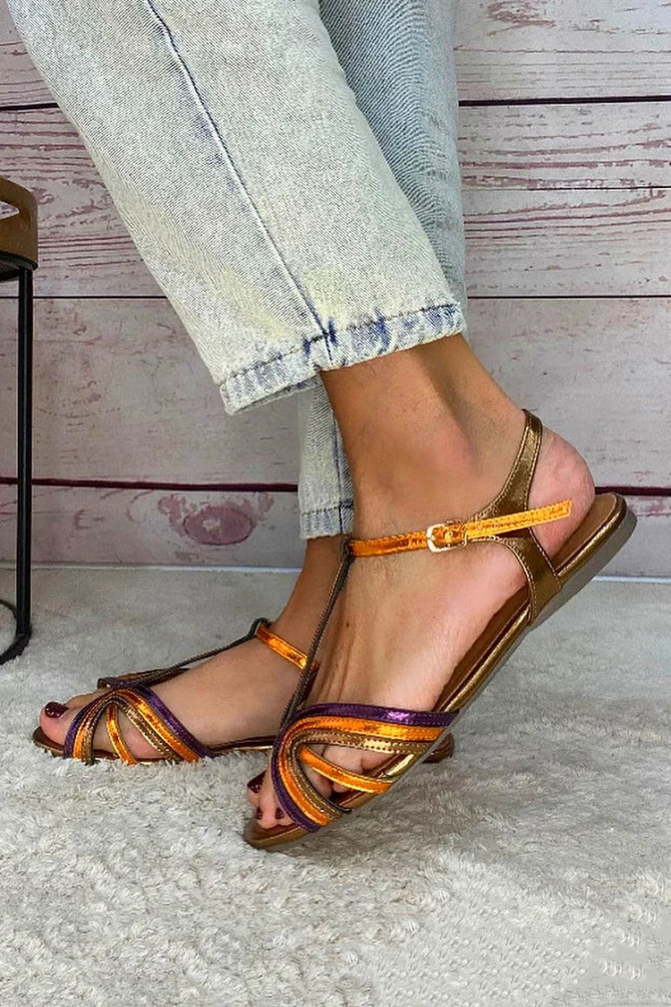 Yasmin - Sandály Peep toe