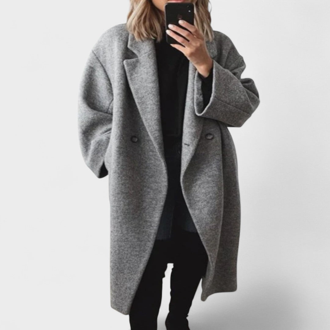 Tatiana - Minimalistický Chic Kabát
