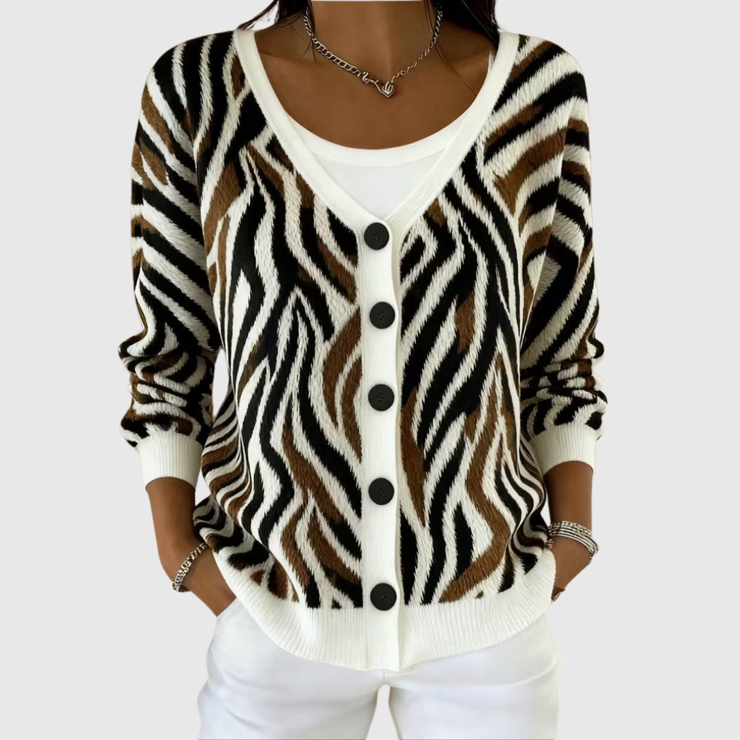 Gema - Cardigan s knoflíky
