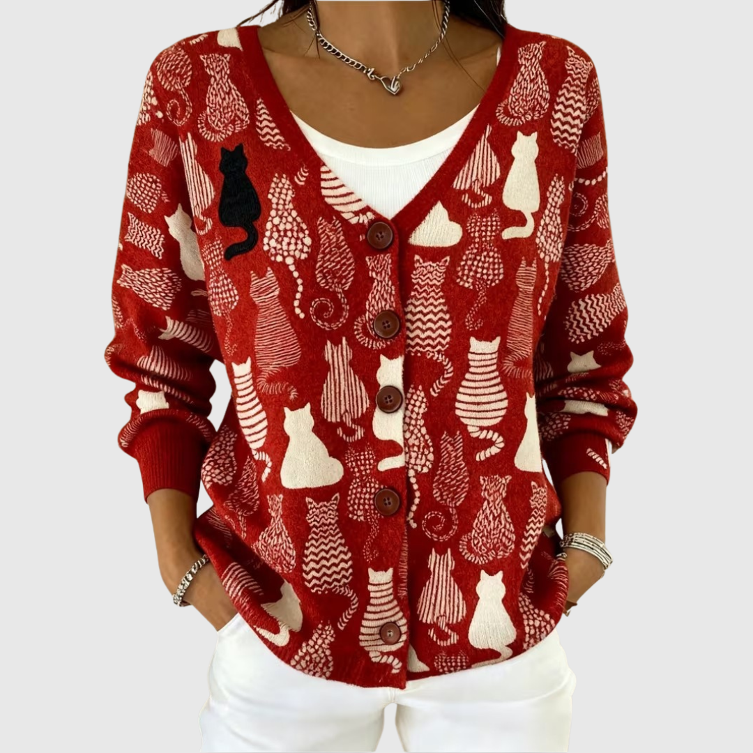 Vitória - Cardigan s knoflíky