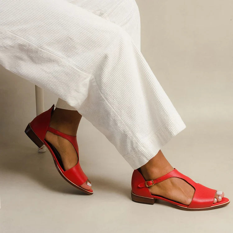 Herminia - Sandály Peep toe