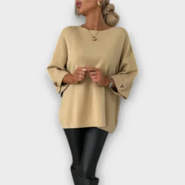 Isabel - Elegantní Pletená Blůza