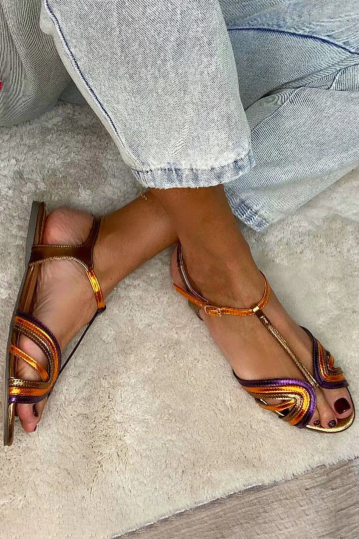 Yasmin - Sandály Peep toe