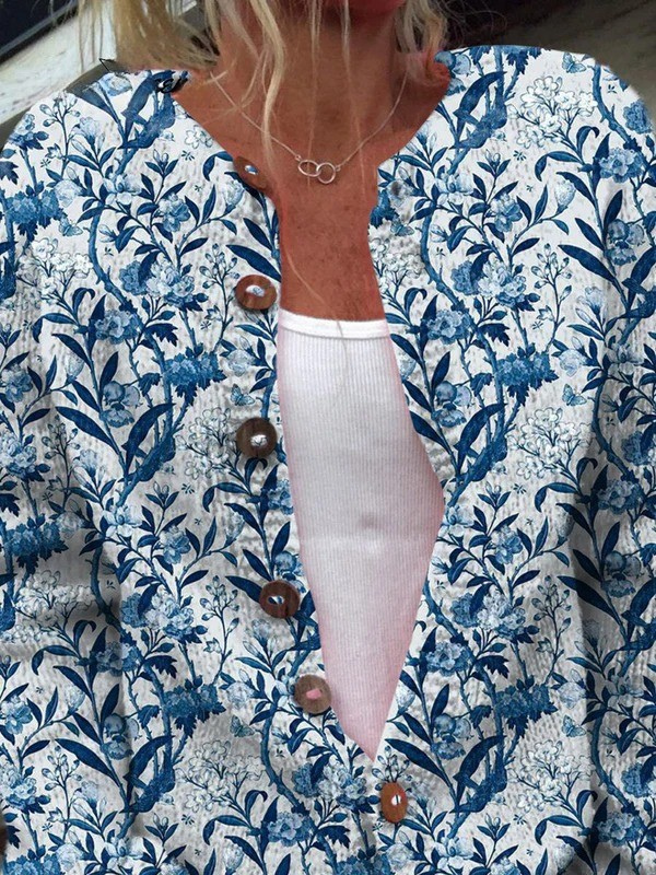 Constança - Botanický cardigan