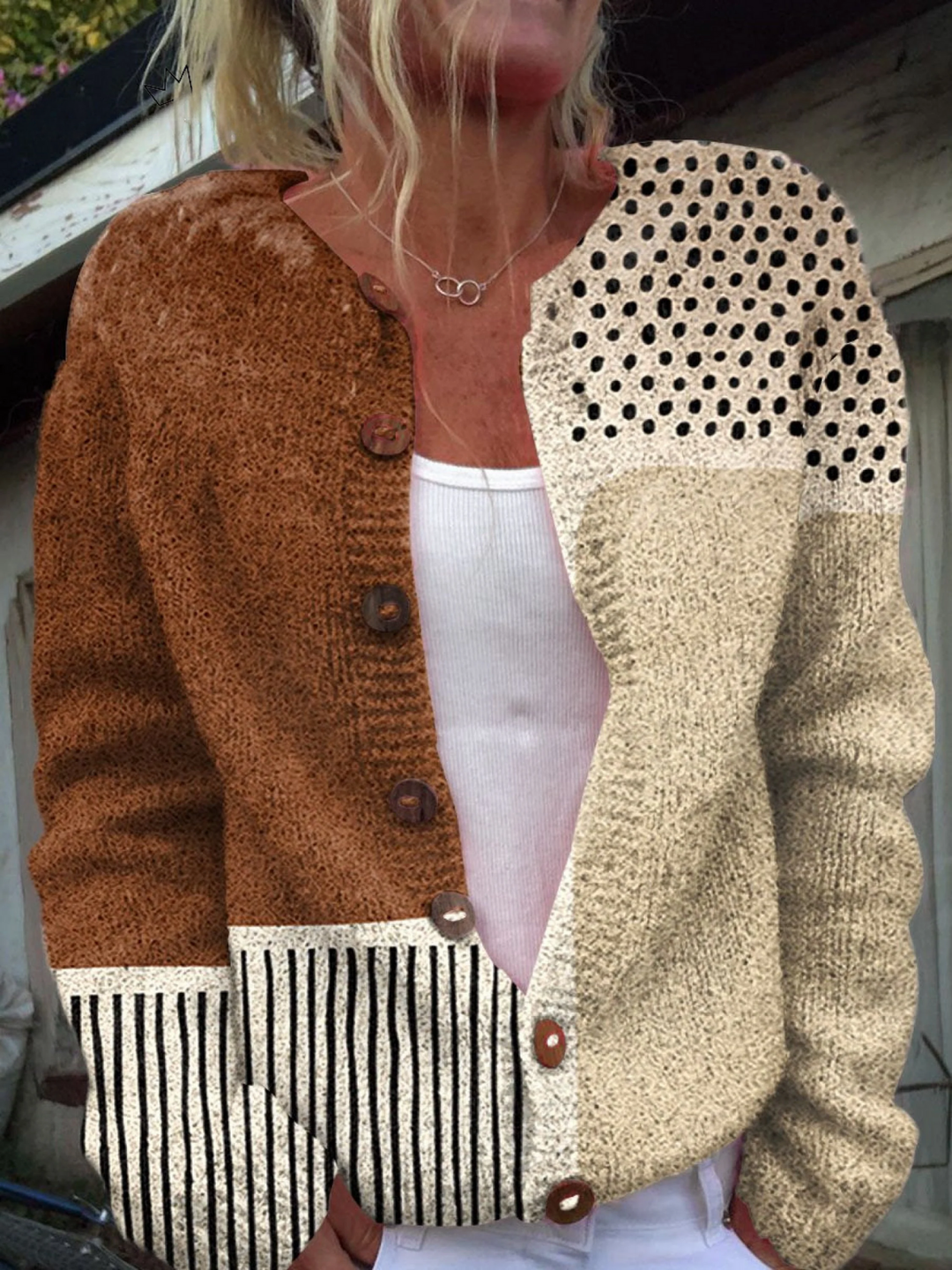 Eloísa - Cardigan Patchwork