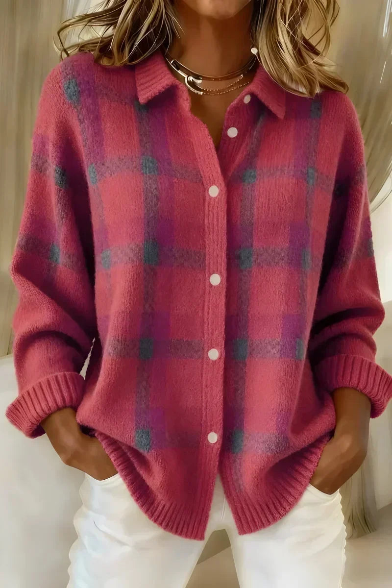 Alice - Károvaný cardigan