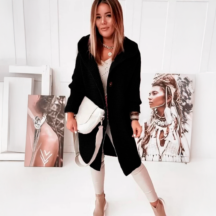 Cristina - Elegantní pletený kabát