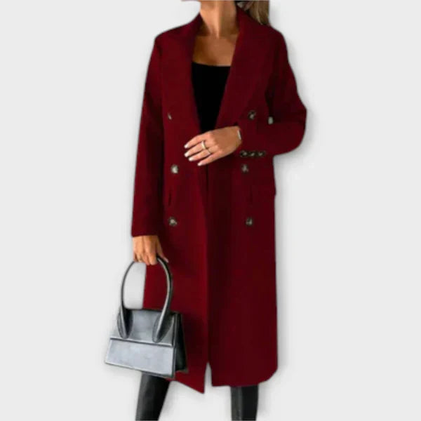 Judith - Elegantní Vlněný Kabát