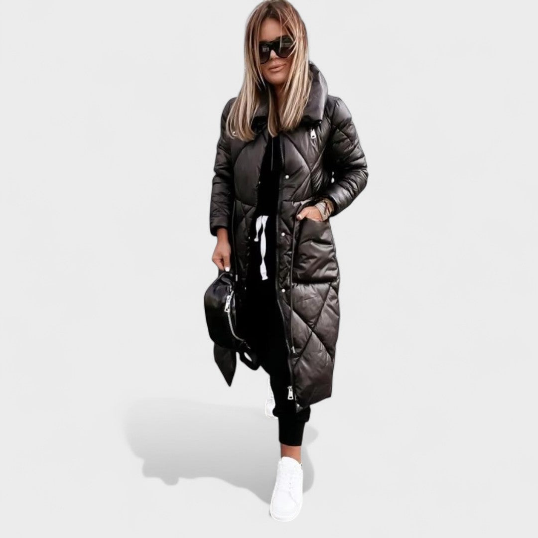 Ana - Elegantní Dlouhý Kabát