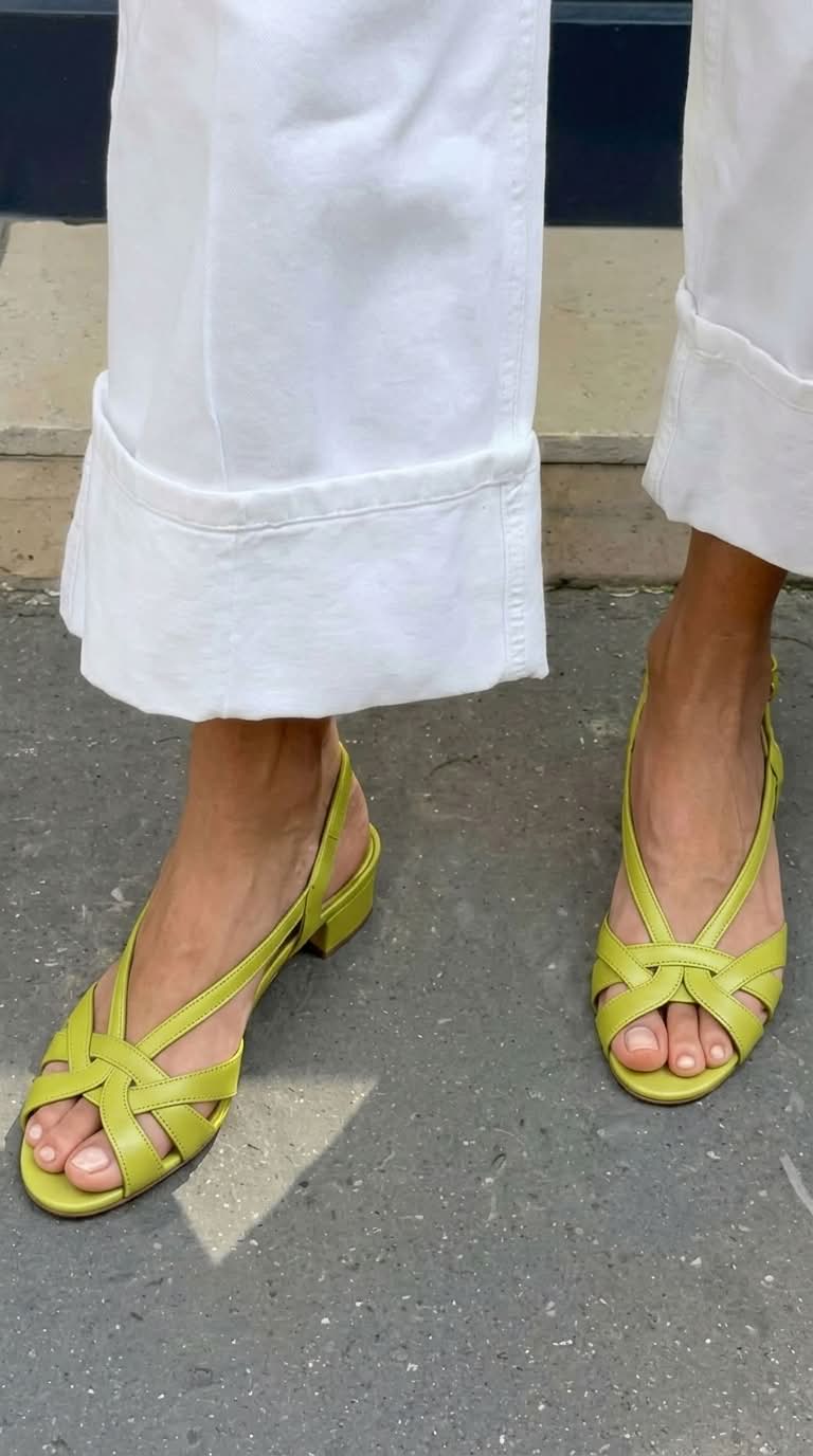Palmira - Sandály Slingback Nude
