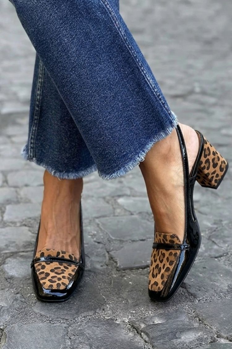 Fausta - Saltos Slingback Violeta