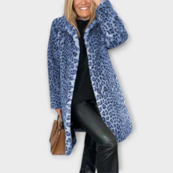 Amara - Kabát s leopardím vzorem