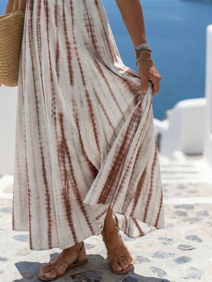 Karys - Letní Midi Casual Šaty