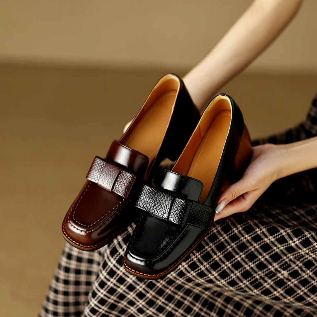 Joana - Loafers s mašlí
