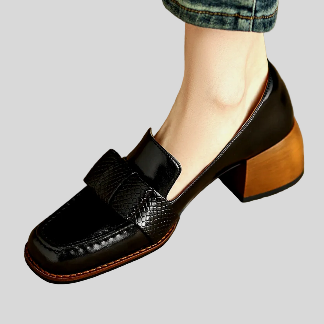 Joana - Loafers s mašlí