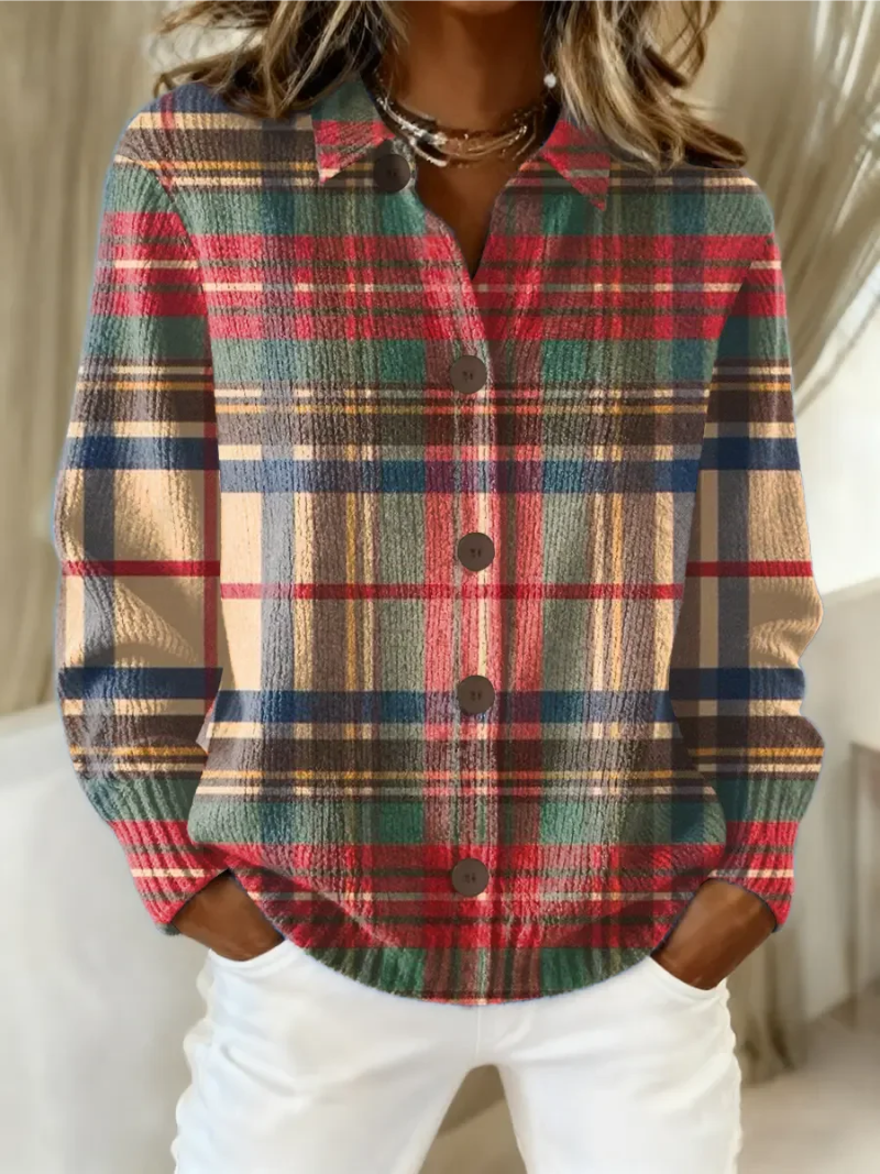 Georgina - Károvaný cardigan