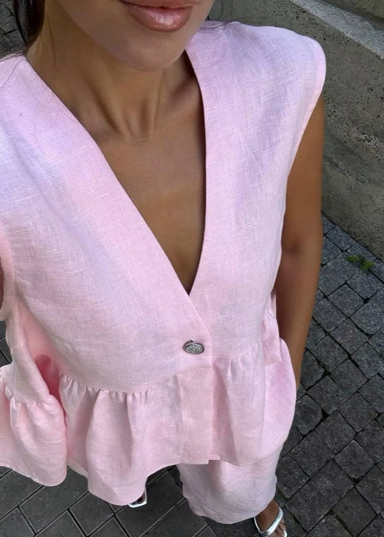 Palma - Vintage Peplum Set