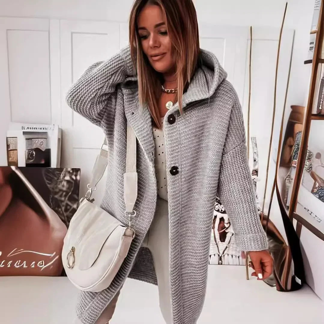 Cristina - Elegantní pletený kabát