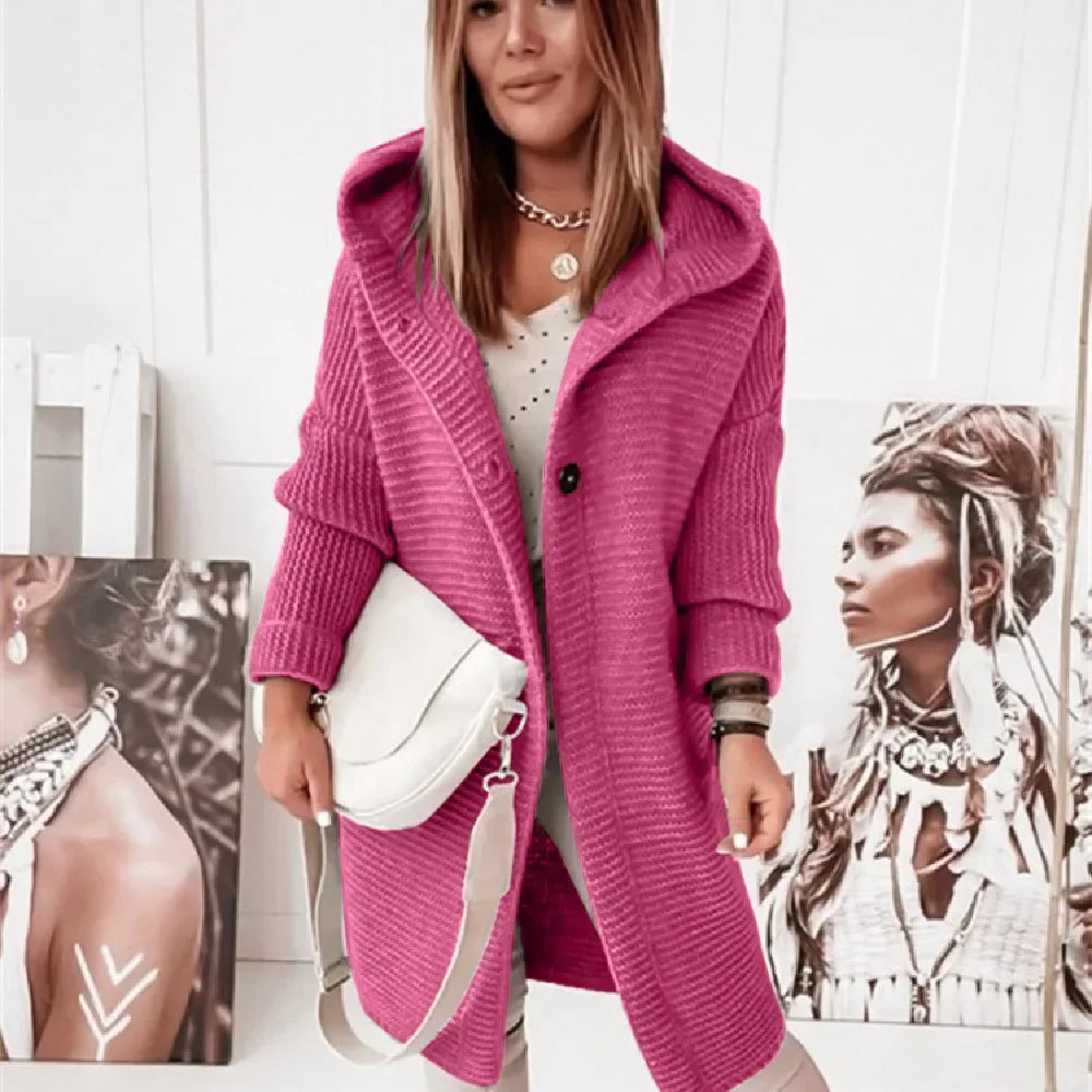 Cristina - Elegantní pletený kabát