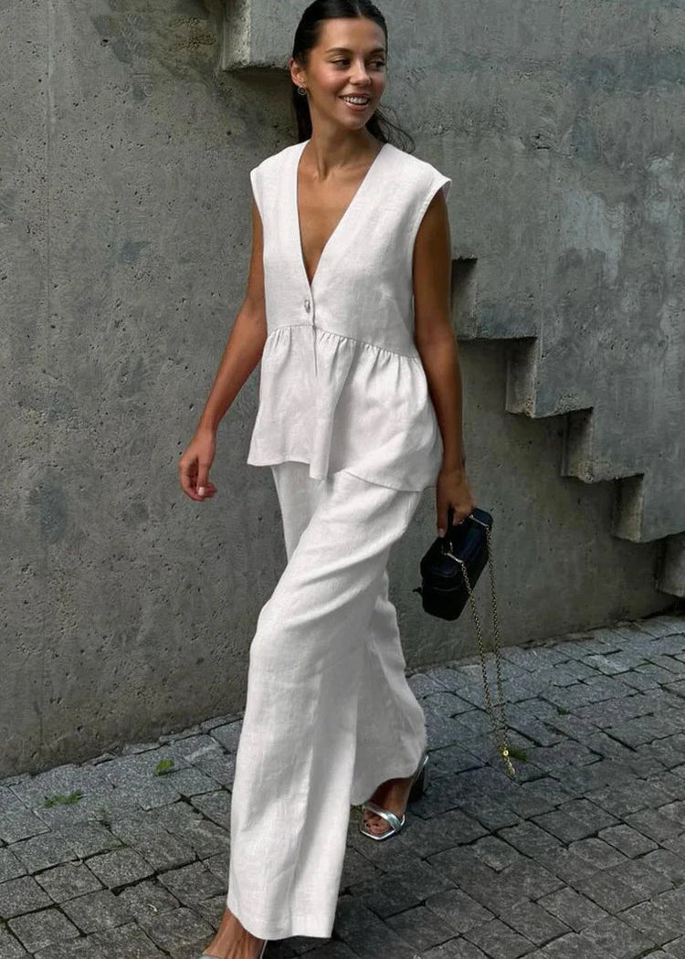 Palma - Vintage Peplum Set