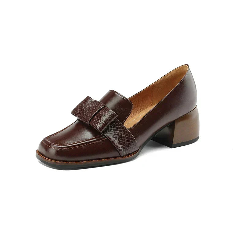 Joana - Loafers s mašlí