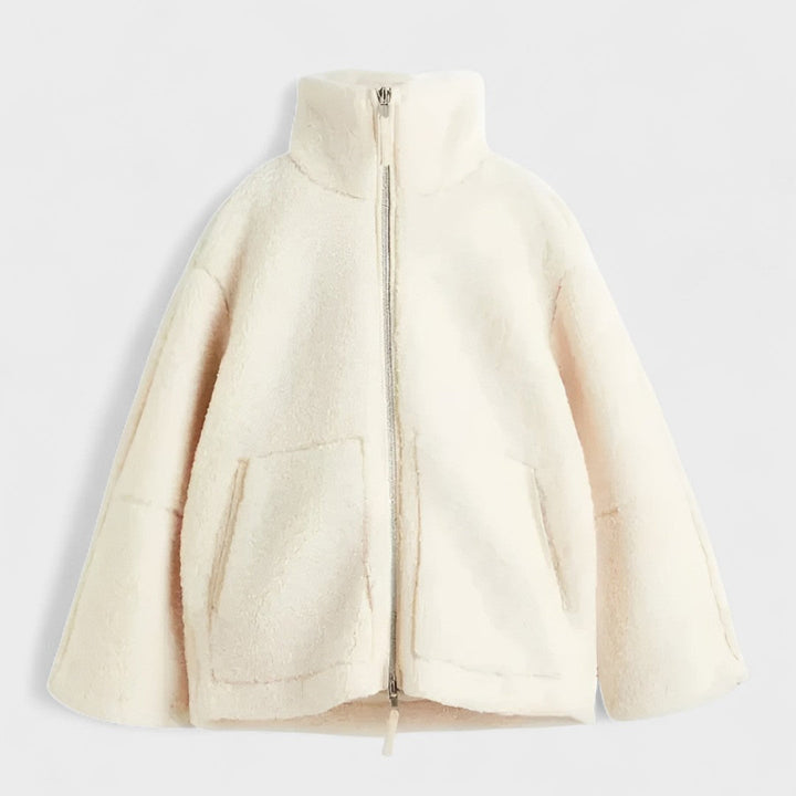 Vanda - Oversized kabát s vysokým límcem