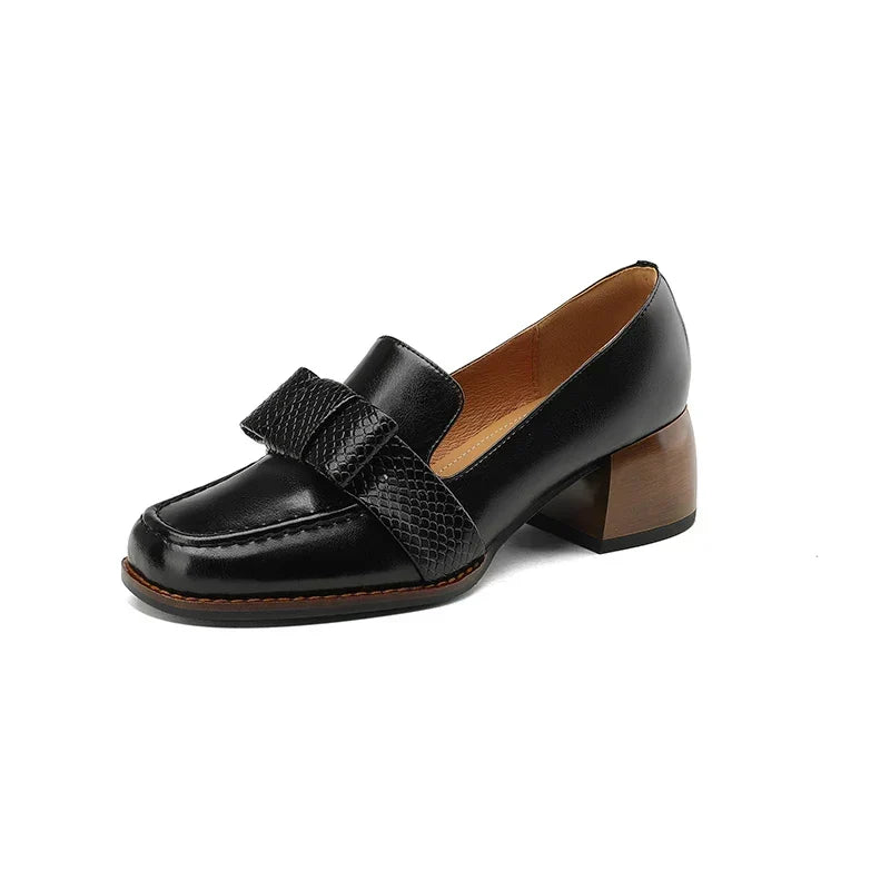 Joana - Loafers s mašlí