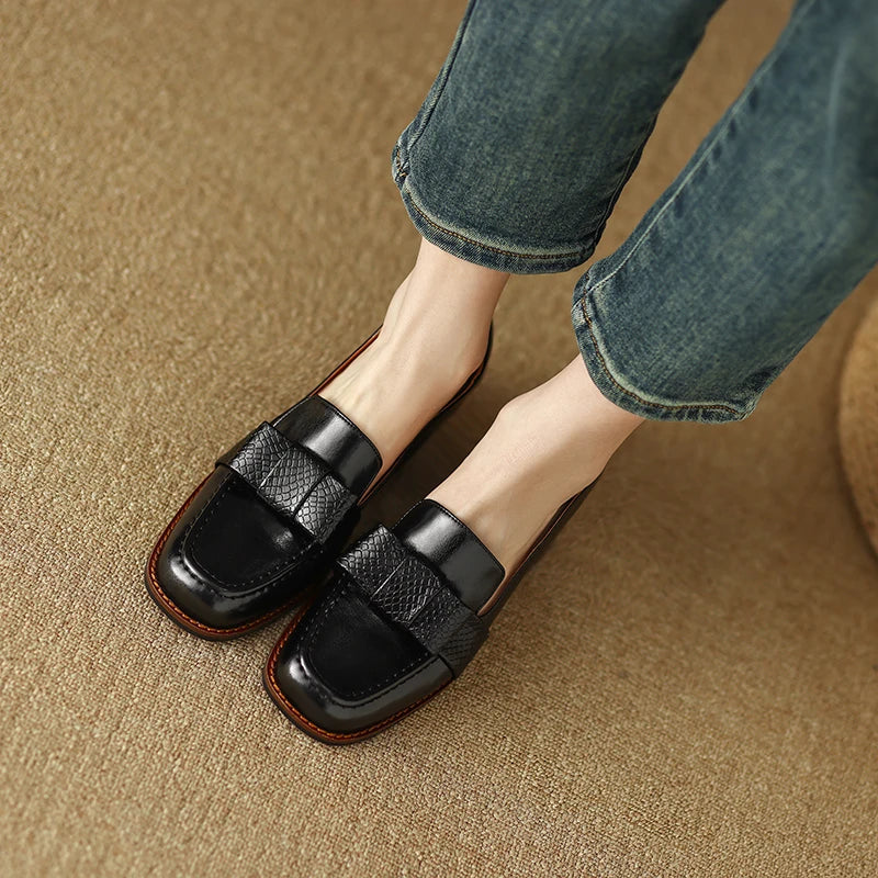 Joana - Loafers s mašlí