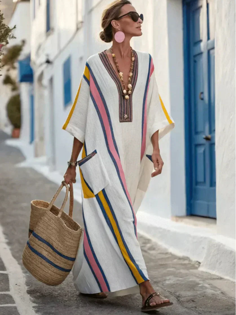 Noemi - Elegantní Maxi Letní Šaty