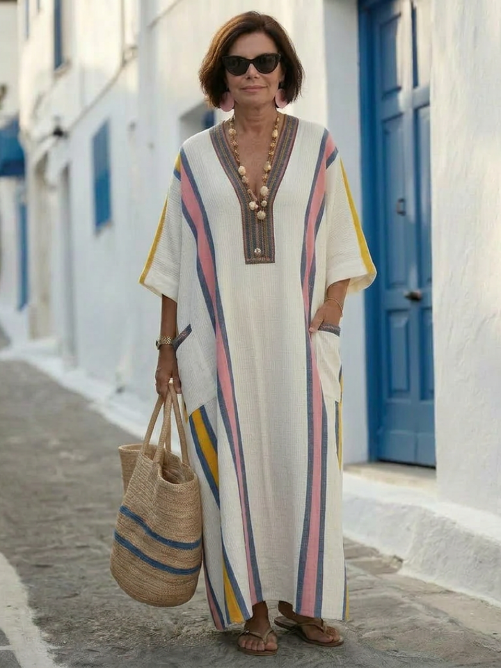 Noemi - Elegantní Maxi Letní Šaty