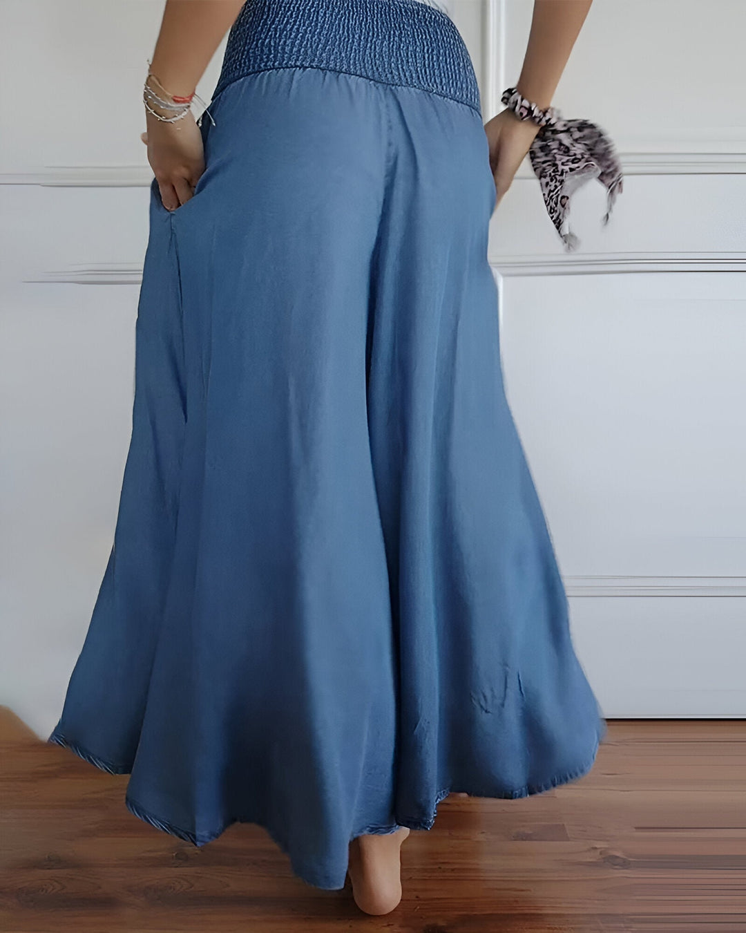 Marlene | Lehká potištěná sukně