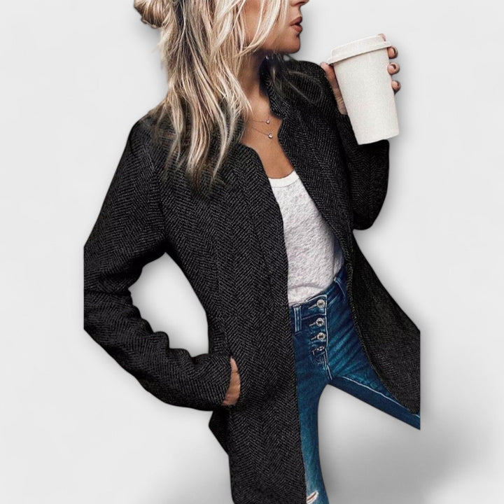Catarina - Stylová Tweedová Bunda