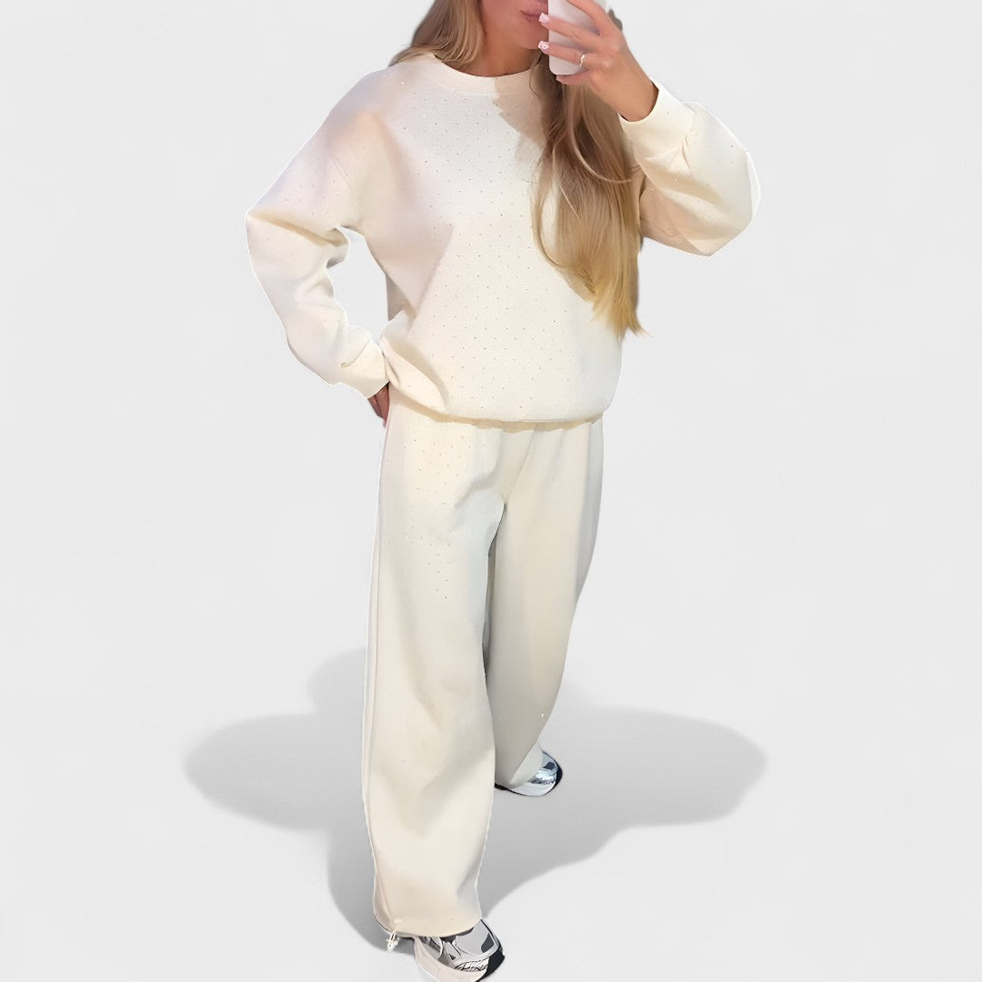Francisca - Komfortní lesklý set