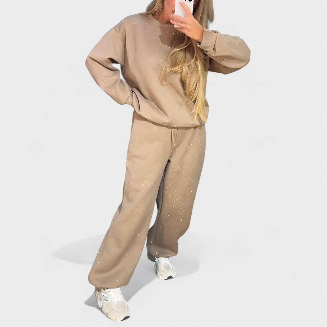 Francisca - Komfortní lesklý set