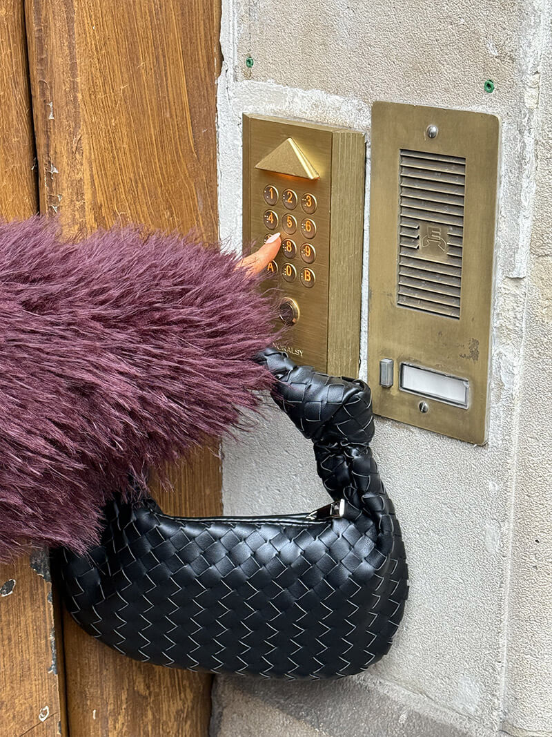 Mini Pletená Taška