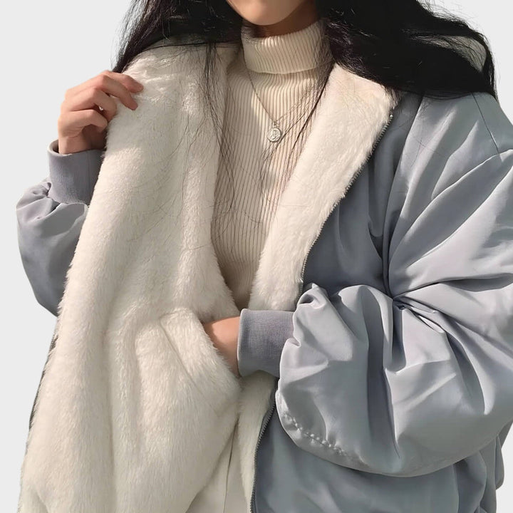 Raquel - Kabát s Reverzibilní Kapucí