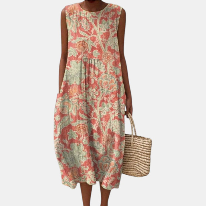 Raya - Casual Midi Šaty