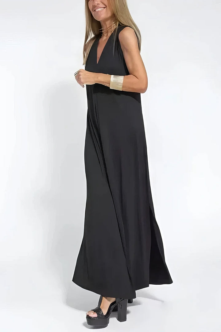 Ana - Elegantní dlouhé šaty + odpovídající pletený svetr